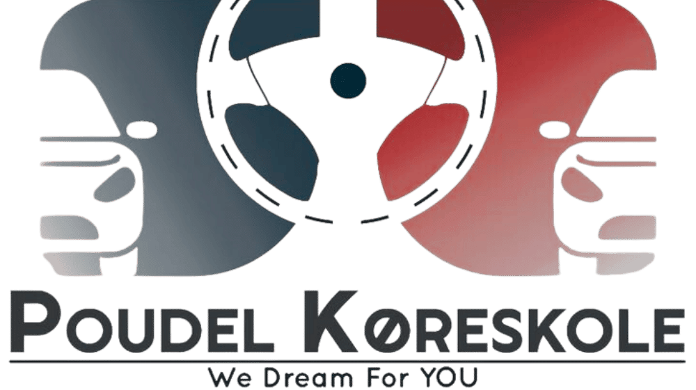 Poudel Driving School logo