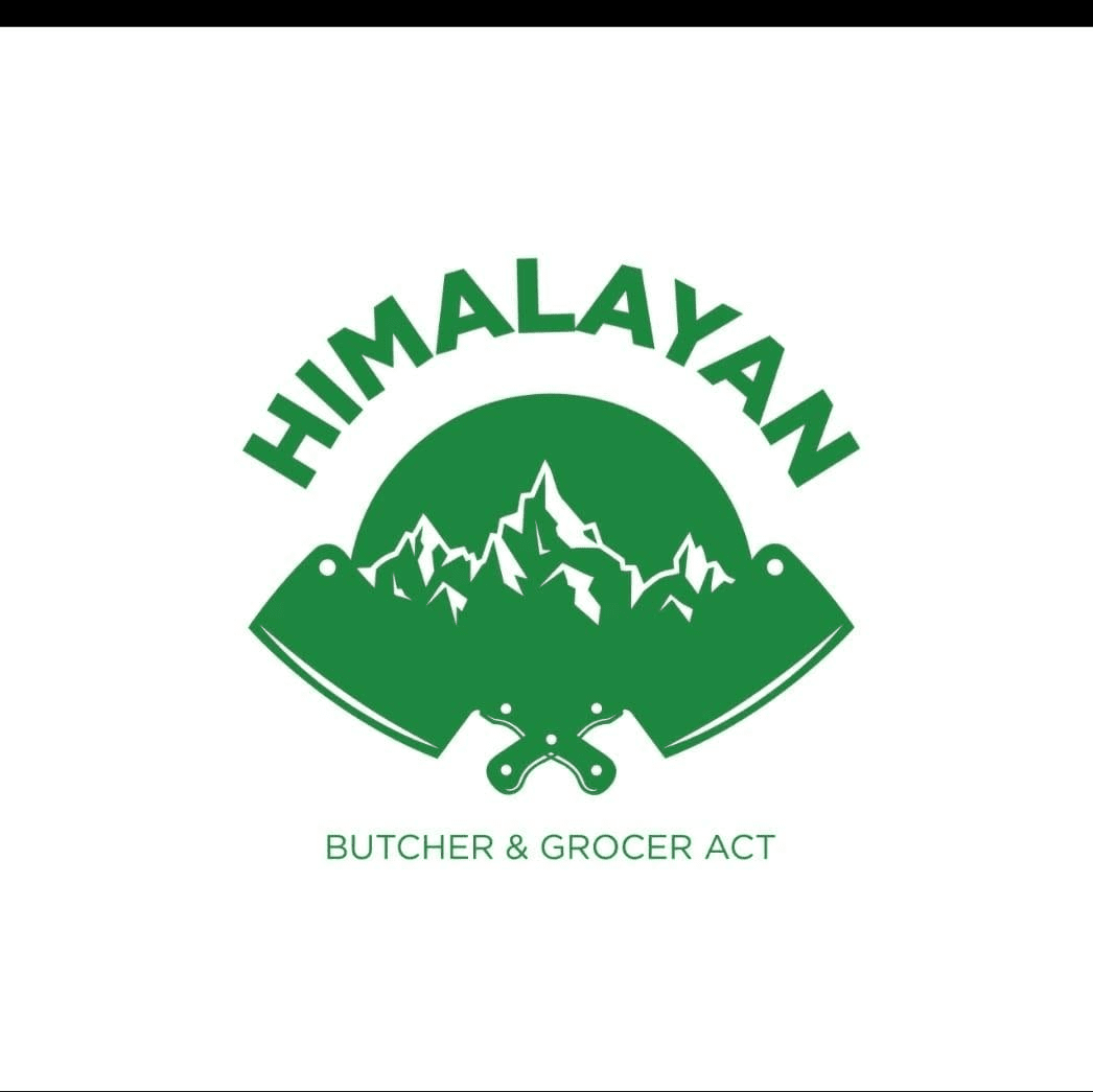 Himalayan butcher and grocer logo
