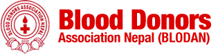 Blood Donors Association Nepal logo