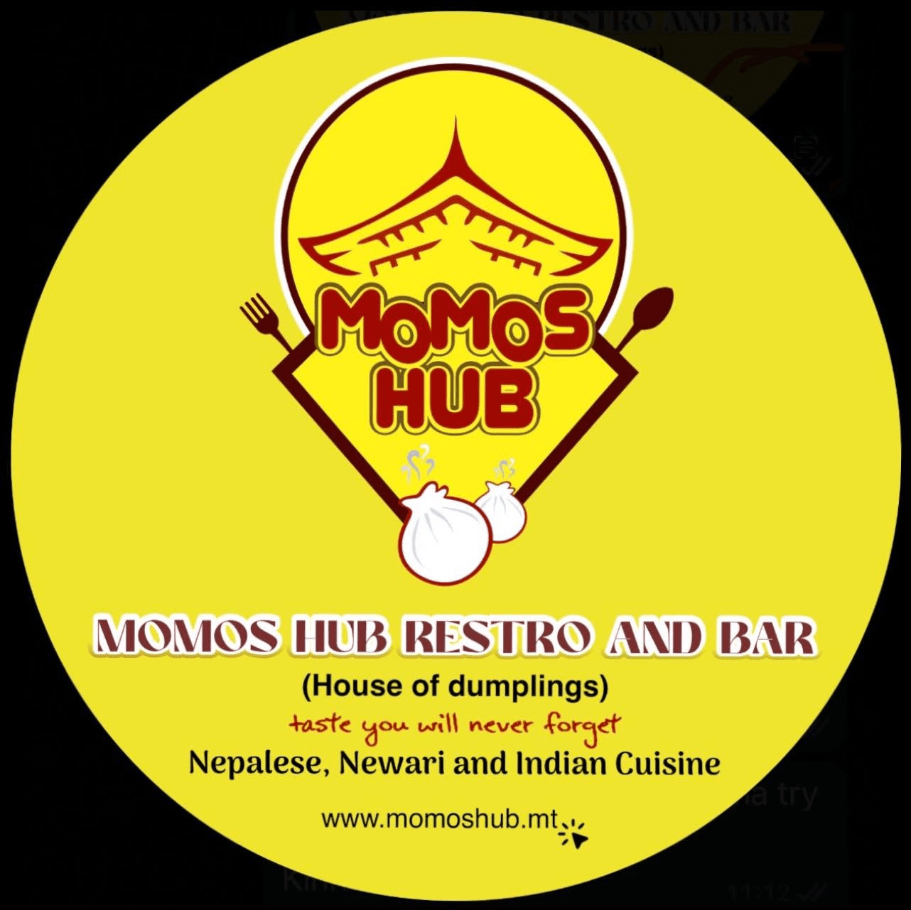 Momos Hub Restro & Bar logo