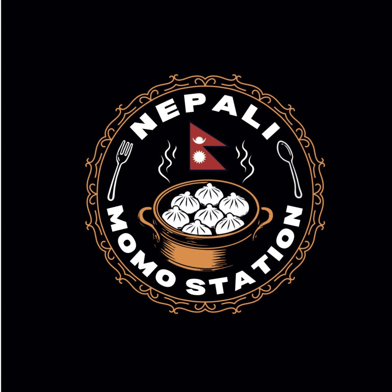 Nepali Momo Station logo
