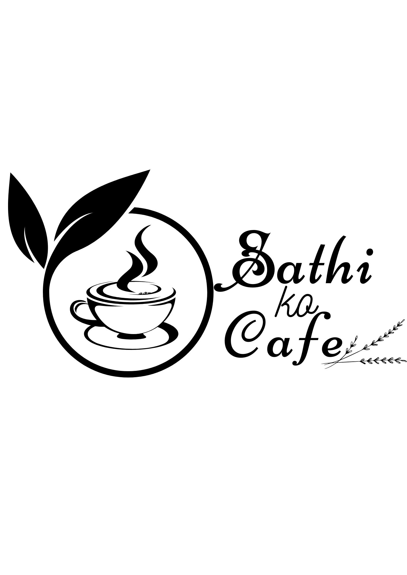 Sathi Ko Cafe logo