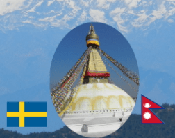 Sverige-Nepalföreningen logo
