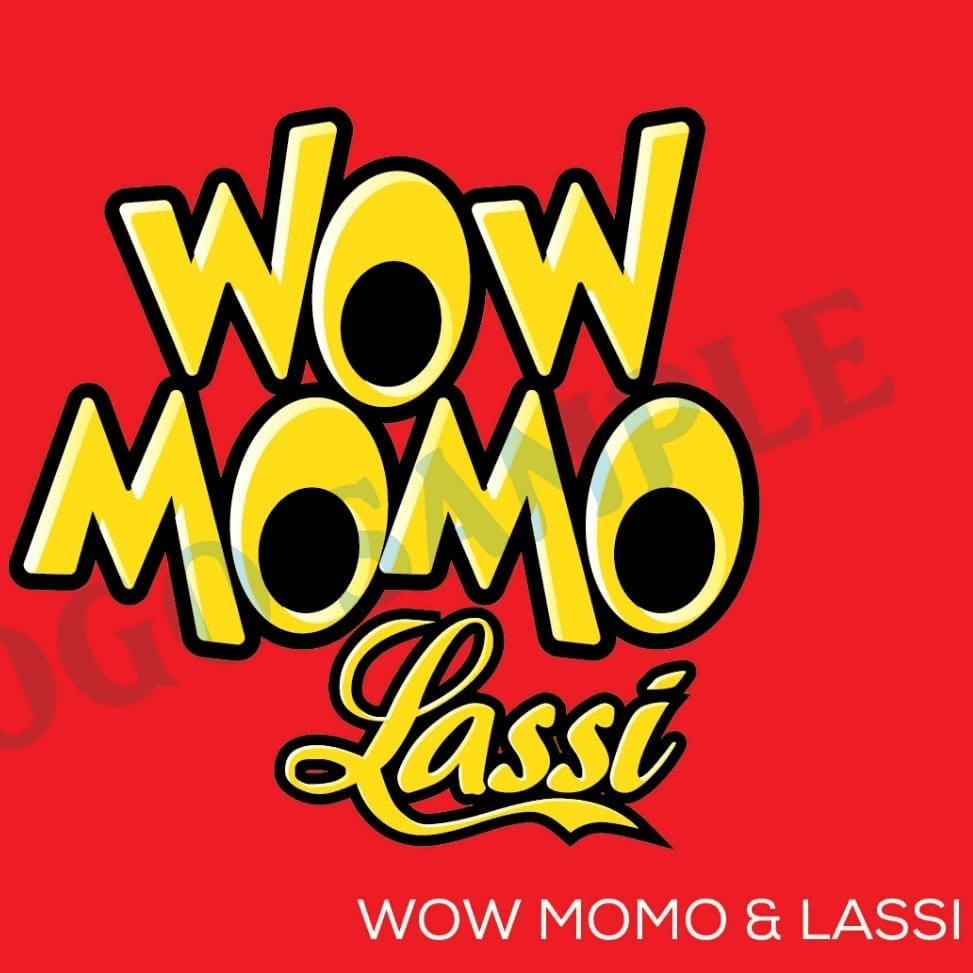 Wow Momo and lassi logo