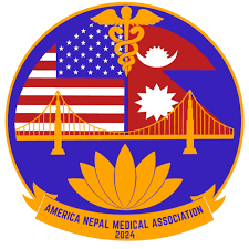 America Nepal Medical Association logo