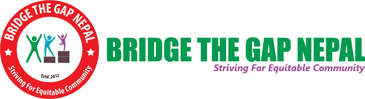 BRIDGE THE GAP NEPAL logo