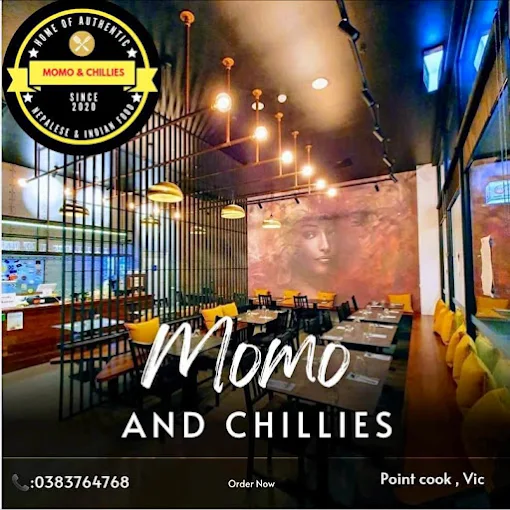 momo & chillies logo