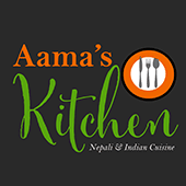 Aama's Kitchen logo