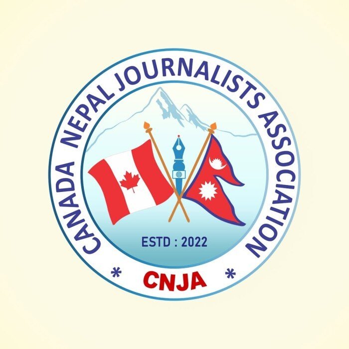 Canada Nepal Journalists Association logo