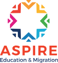Aspire Education and Migration logo