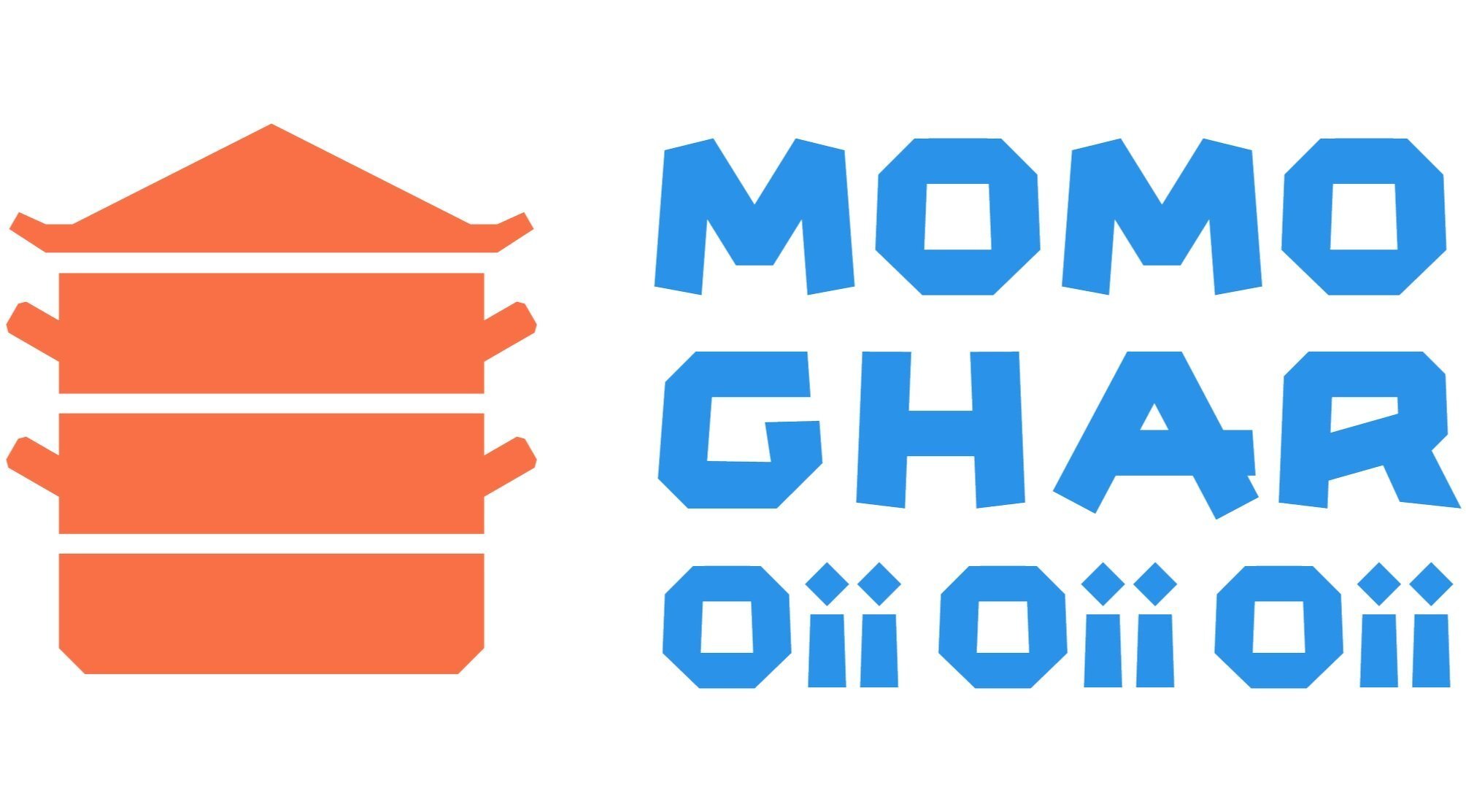 Momo Ghar Oii Oii Oii logo
